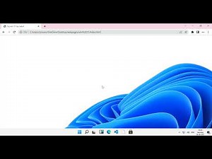 I created windows 11 clone using HTML,CSS and javascript 🔥❤