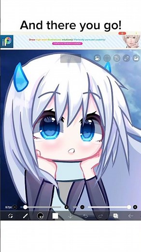 How To Shade Lips 💙 | #gachalife #gachaclub #gachatutorial #lips #foryou