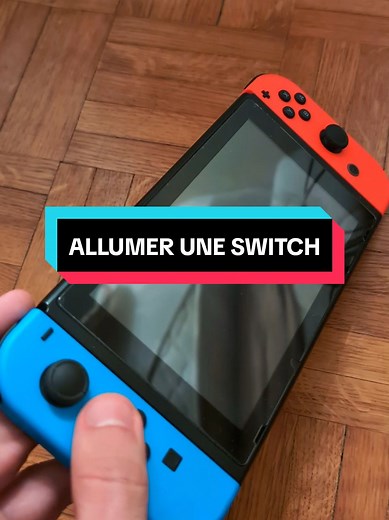 Comment allumer une Nintendo Switch facilement