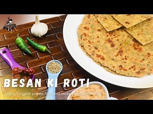 Easy Besan ki Roti Recipe by 🔥Food City🔥