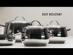 Capri 9PC, Lifetime Guarantee, Mela Pot Set