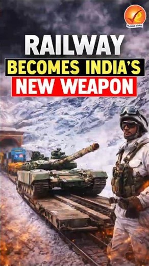 How Railways Became a Strategic Weapon in Kashmir | India’s Military Logistics Shift