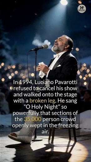 The Night Luciano Pavarotti Performed O Holy Night and Brought Audiences to Tears