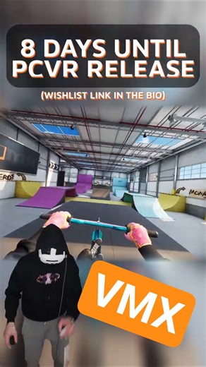 Doing Scooter Tricks in Our VR Scooter Game #vrgaming #motox #scooterx #scooter #quest3
