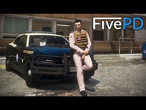 GTA 5 FivePD #10 - KITT & K-9! (Zach's Run)