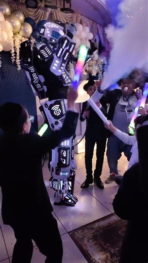 ✅MEGA ROBOT for your EVENT! ##lasershowusa #robot #partyrobot #party #birthday #wedding #event #NYC