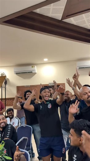 thwalhaa things 🌍 on Instagram: "Victory hits different when the whole squad dances."