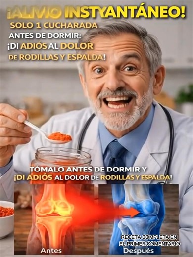 👵🧓 Adultos mayores: Solución natural y casera que muchos usan para reducir inflamación y suavizar las articulaciones por la noche 👀👇 ¿Quieres más recetas? Comenta algo… ¡Gracias! | Experimentos Caseros