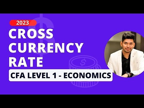 Cross Currency Rate Calculation CFA Level 1 Economics | Currency Exchange Rates