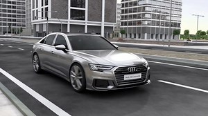 Audi A6 Adaptive cruise assist Animation