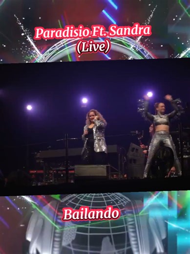 Bailando con Paradisio y Sandra