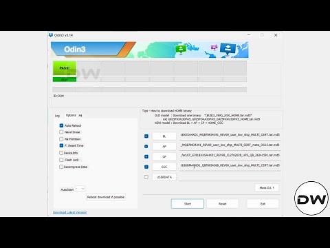 How to Flash Samsung Stock Firmware via ODIN