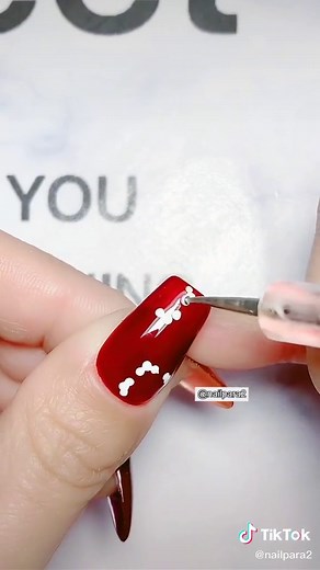 flower painting nail art. #nailart #manicure #foryou #💅
