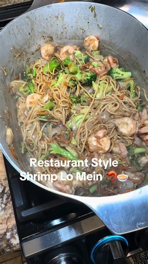 Easy Shrimp Lo Mein Recipe 🦐🍜