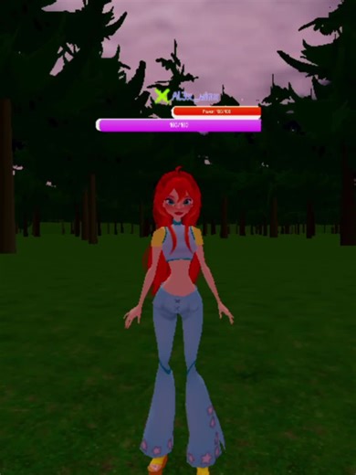 Bloom Magic Winx Transformation ~ Glam Magic Power #winxclubroblox #roblox #Transformation #winxclub #glammagicpower