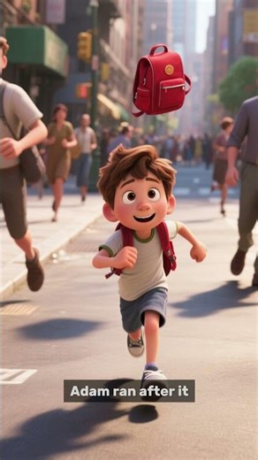 Adam and the Flying Backpack 🎒 | Magical Kids Story in English