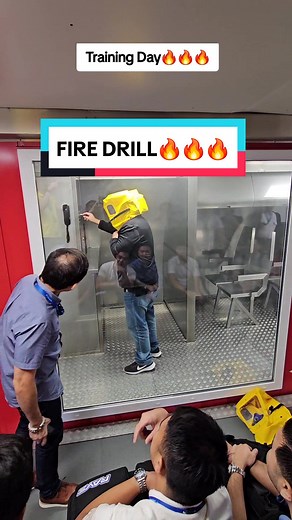 Training Day. Fire Drills.🔥🔥🔥 It is Really Important to know what and where is the source of Fire. Standard Fire Fighting Procedures is essential for the Safety of the Flight. #fyp #foryou #fypシ #fypシ゚viral #aviation #training