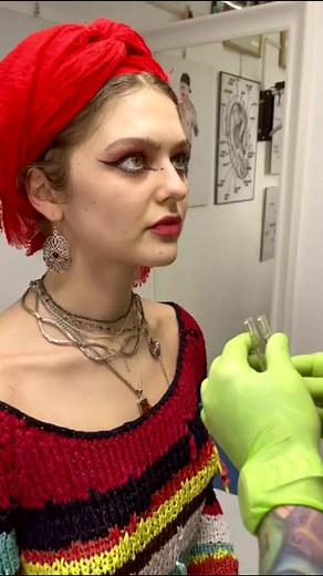 12K views · 82 reactions | MEDUSA PIERCING by DIMITRI DALENO! #earpiercing #piercing piercing.world | piercing.world | Facebook