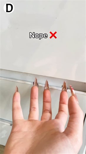 Maky Thomas on Instagram: "How to survive with long nails 💅✨ #nailhacks #longnails #lifehacks #pressonnails"