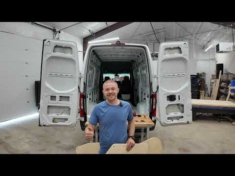 Sprinter Van Rear Door Panel Upgrades Are HERE!