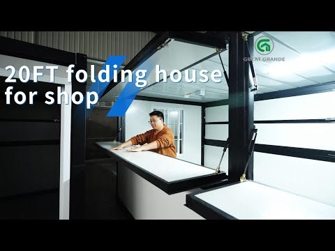 20ft Folding Container House for Shop