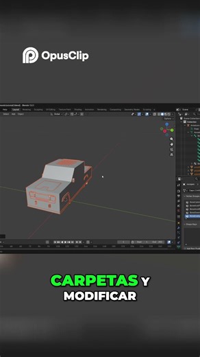 Export your Folder Structure Model and XML Code #blender #snowrunnermods #modding