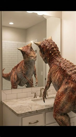 dinosAR App | Carnotaurus is the only large meat-eating dinosaur ever discovered with horns. The name literally means "meat-eating bull." #dinosaur... | Instagram