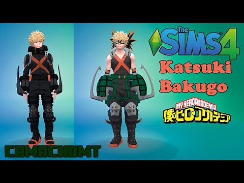 Katsuki Bakugo (Kacchan) | My Hero Academy | Sims 4