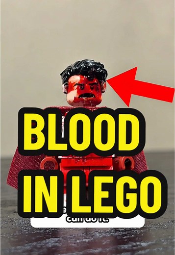 Creative Ways to Incorporate Blood in Lego Builds