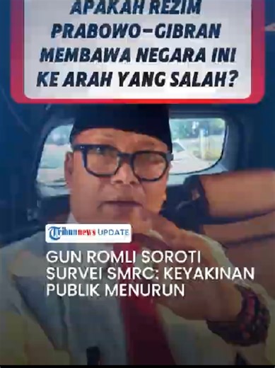 2 Tahun Pemerintahan Prabowo-Gibran, Gun Romli Singgung Peringatan Keras & Keyakinan Publik Menurun #prabowo #gibran #beritaterkini #tiktokberita