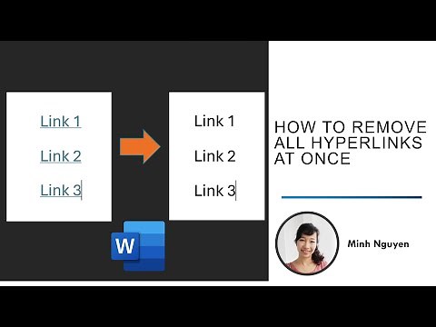 How to remove all hyperlinks at once in a Word document when CTRL + SHIFT + F9 doesn't work