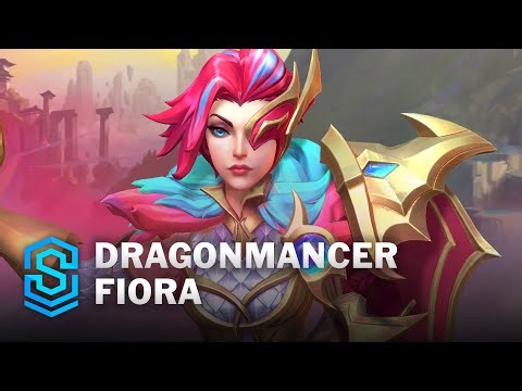 Dragonmancer Fiora Wild Rift Skin Spotlight