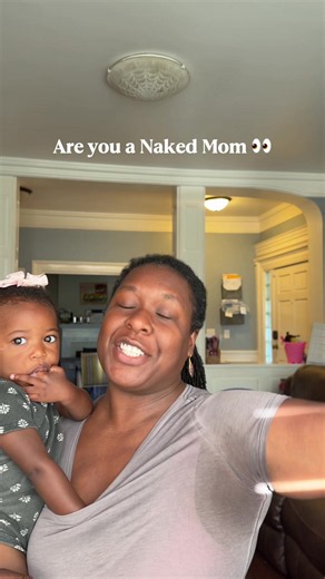 I didn’t plan on becoming a naked mom, but somewhere along my motherhood journey, privacy stopped existing 😂 Now I’m completely comfortable being casually naked around my immediate family. My mom was a naked mom, and apparently, I have become one too. Please tell me this is a thing?! #momsoftiktok #momof3 #momhumor #relateablecontent #postpartum