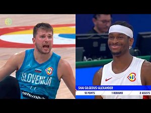 Historic Match | Luka vs Shai | FIBA World Cup Quarterfinals