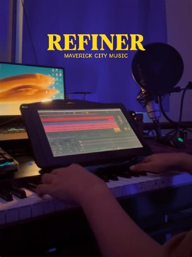 Refiner - @maverickcitymusic (Cover) One of the best songs out there! 🤍 #worship #mjicangmusic #PIANO #gospelmusic #musician