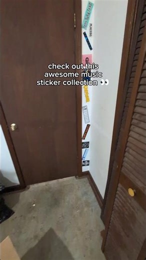 Found an Incredible Alt Music Sticker Collection