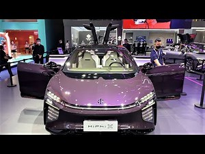 2021 Human Horizons HiPhi X EV Walkaround—2021 Chengdu Motor Show—2021款华人运通高合X，外观与内饰实拍