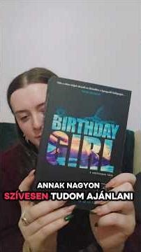 Szülinapos lány ✨️ #könyvajánló #könyv #olvasás #olvasnijó