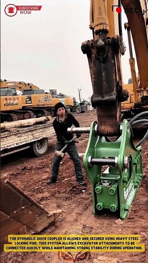 Hydraulic Quick Coupler System for Fast and Secure Excavator Attachment Changes