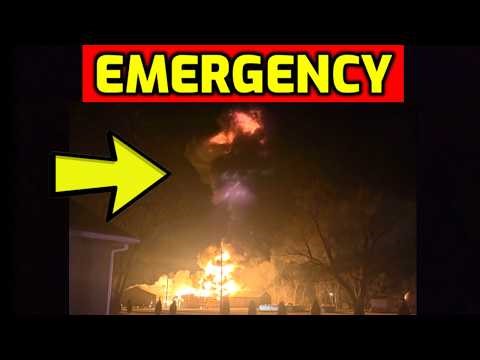 🚨 Massive EXPLOSION at Natural Gas Plant in Iowa - Evacuations Ordered - Trump issues Warning