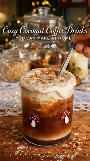 Cozy coconut coffee drinks you can make at home