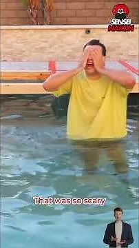 Slippery Pool Challenge: Epic Fails & Triumphs! #shorts