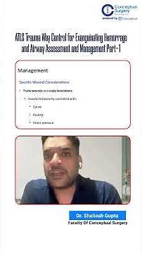 Critical Trauma Pearls: Stop the bleed, then secure the airway.