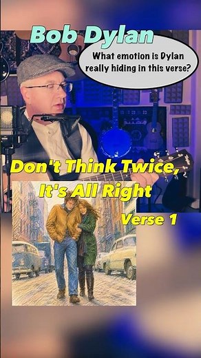 Don’t Think Twice, It’s Alright - Bob Dylan Cover #folkmusic #acousticguitar #harmonica