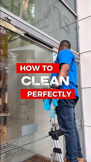 How Professionals Clean Commercial Windows | Streak-Free Technique #cleanaustraliaservice