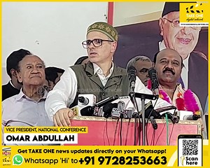 BJP is at backfoot given Development & Democracy: Omar Abdullah NC vice president Omar Abdullah at the sidelines of joining event in Jammu targeted BJP over an array of issues. While hurling barbs at BJP, Omar Abdullah said BJP is at the backfoot in view of development and democracy and added that has been befooling people in the name of Assembly Elections. Omar Abdullah also maintained that BJP is keeping people elsewhere from ground realities. Moreover, former MLC Surinder Choudhary joined NC 