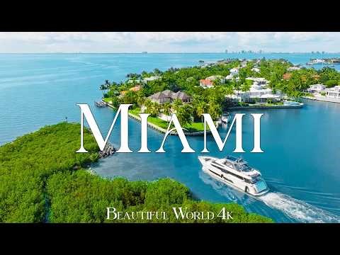 Miami 4K – Tropical Paradise of Turquoise Waters, White Sand Beaches and Endless Sunshine