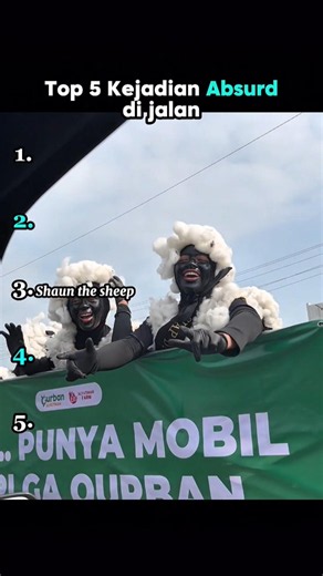Top 5 Kejadian Absurd di jalan🤣
