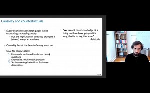 Applied Methods PhD Course