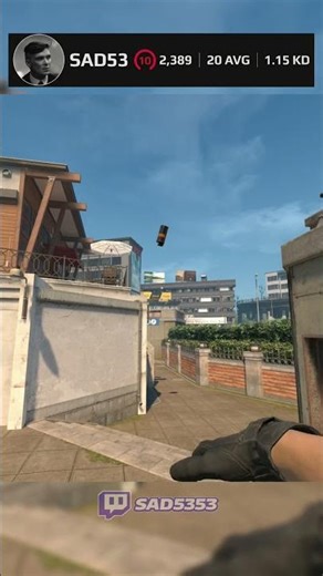 🔥Bank Stairs Smoke Combo | #Overpass #cs2 #cs2overpass